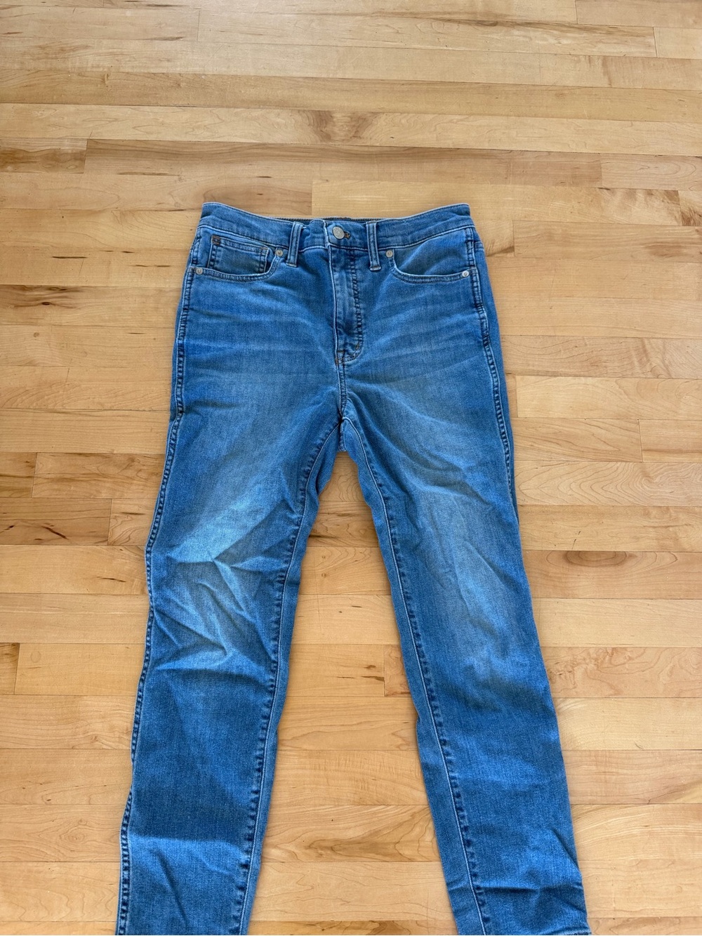 Madewell 10” High Rise Skinny Crop